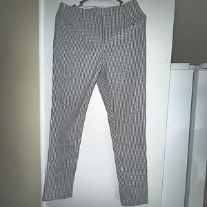 Calvin Klein Gray Checkered Pants
